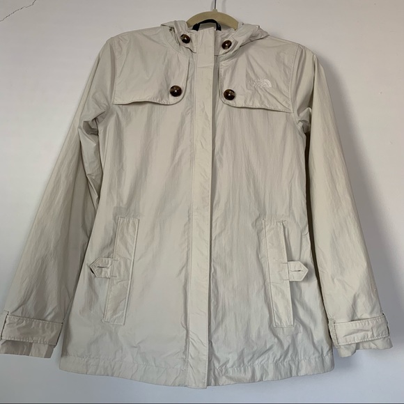 THE NORTH FACE Vintage White Carli Rain Jacket - Picture 2 of 16